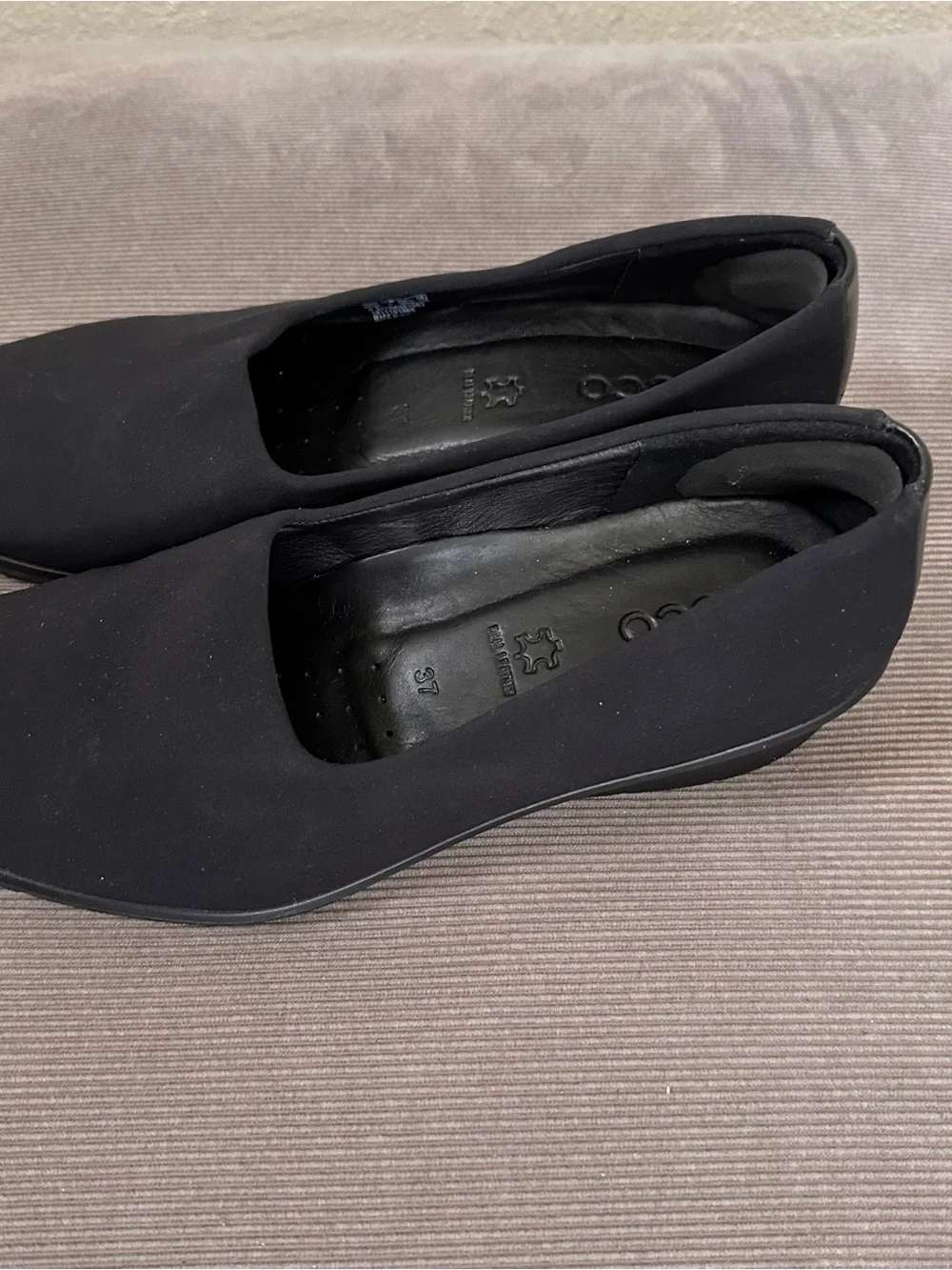 Ecco | Women’s Black Felicia Stretch Slip On Shoes | US Size 7 EU 37